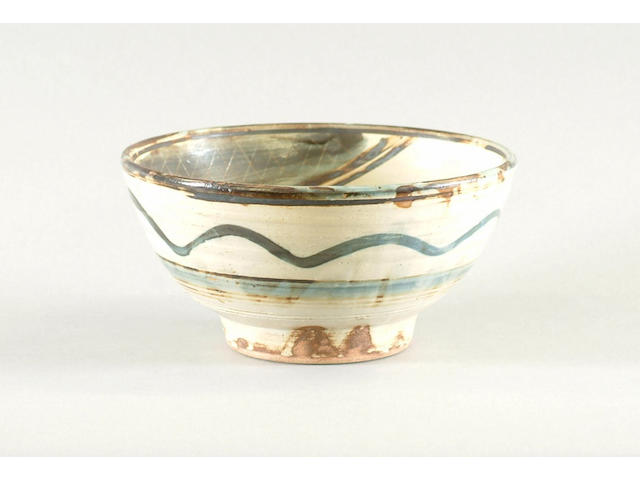 Michael Cardew a late stoneware bowl, circa 1980 Diameter 9 1/2in. (24cm