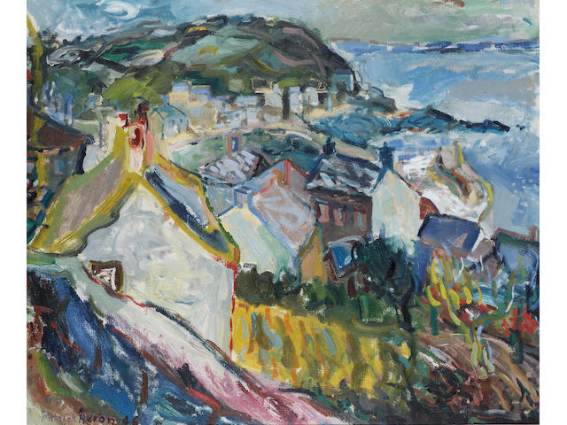 Patrick Heron (1920-1999) Mousehole Bay 63.5 x 76 cm. (25 x 30 in.)