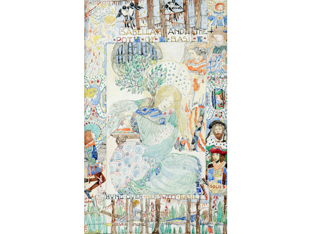 Jessie Marrion King, 'Isabella and the pot of basil',