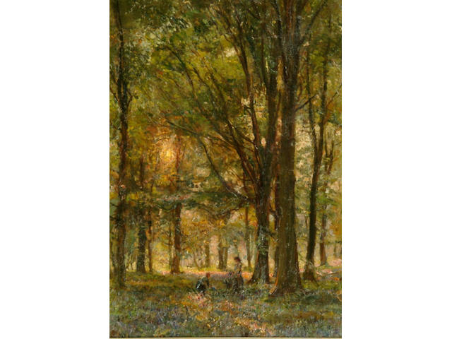 Herbert F. Royle (1870-1958) 'Bolton Woods' 52 x 36.5cm.