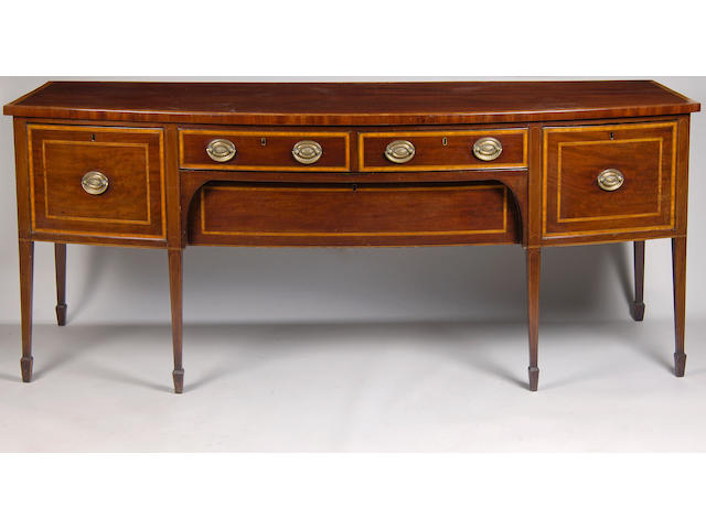 A 19th Century walnut kidney shape table virtue