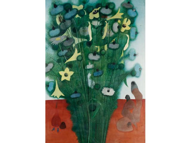 Edward Burra (1905-1976) Bouquet 104 x 73 cm. (41 x 28 3/4 in.)