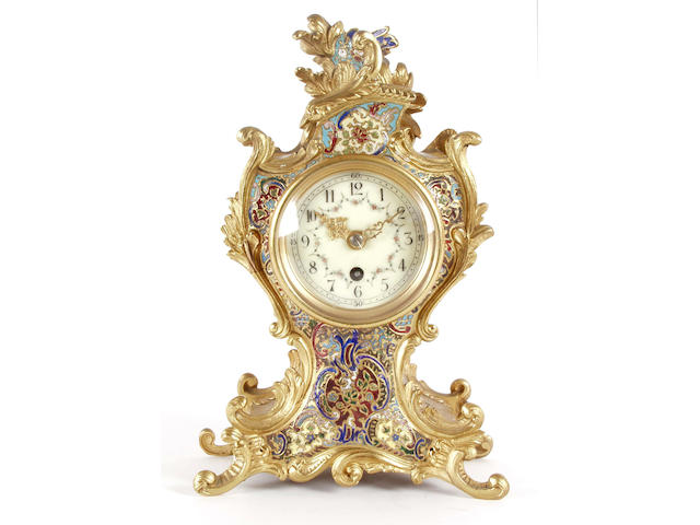 A 19th Century enamel timepiece