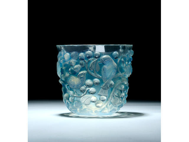 A Lalique 'Avallon' vase