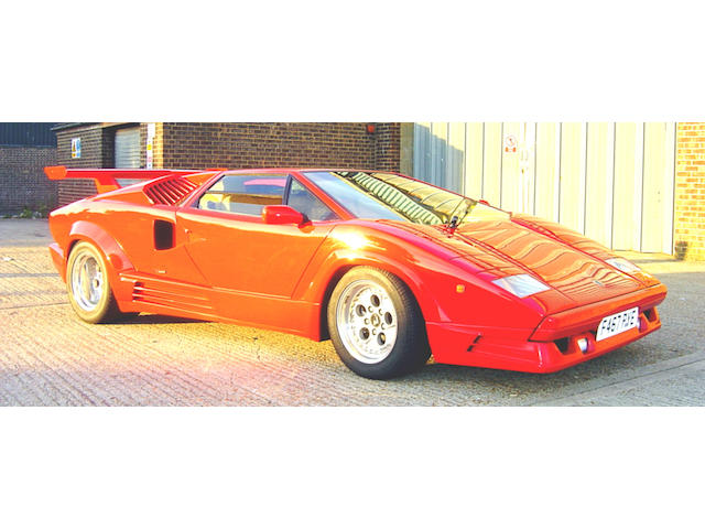 1988 Lamborghini Countach Anniversario 25th Coup&#233;  Chassis no. KLA12462 Engine no. KLA12462