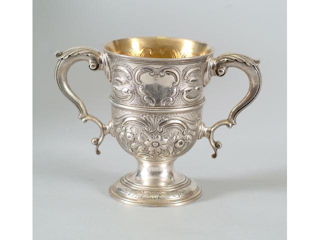 A George III two handled cup Charles Woodward?, 1771,