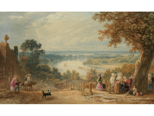 Henry Gastineau (1791-1876) "The Terrace, Richmond, Surrey, 1853",