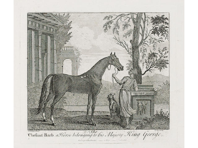 HORSE RACING PARR (REMIGIUS) A Collection of the Most Famous Horses belonging to ye Dukes of Somerset, Devonshire, Bolton, Rutland, the Earl of Portmore, and other of ye Nobility and Gentry of England