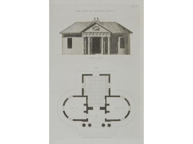 SOANE (JOHN) Plans, Elevations and Sections of Buildings Executed in the Counties of Norfolk, Suffolk, Yorkshire, Staffordshire, Warwickshire, Hertfordshire et caetera