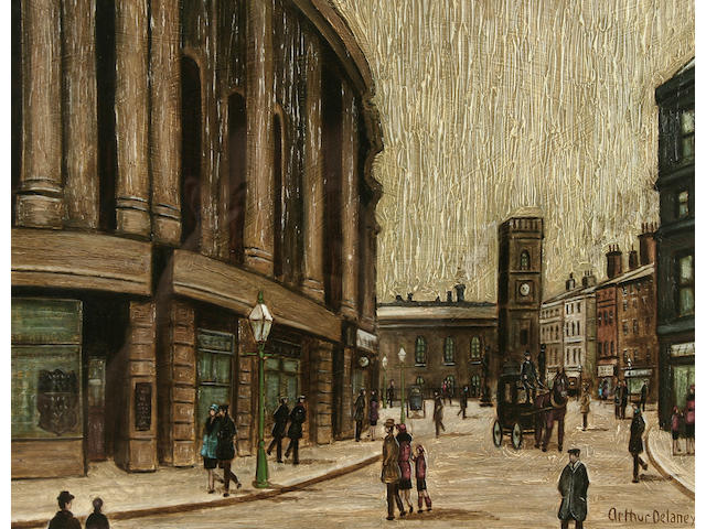 Arthur Delaney (1927-1987) St. Anne's Square, Manchester,