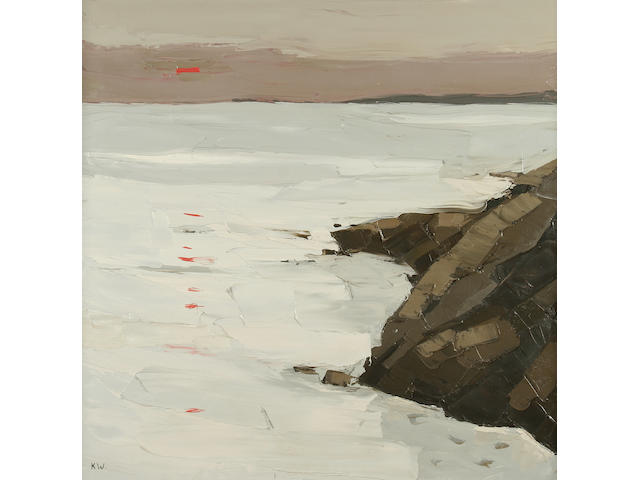 Sir Kyffin Williams (b. 1918) "Sunset Rhoscolyn"