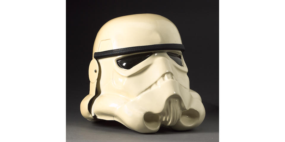 Star Wars, 1977: an original prototype Stormtrooper helmet,