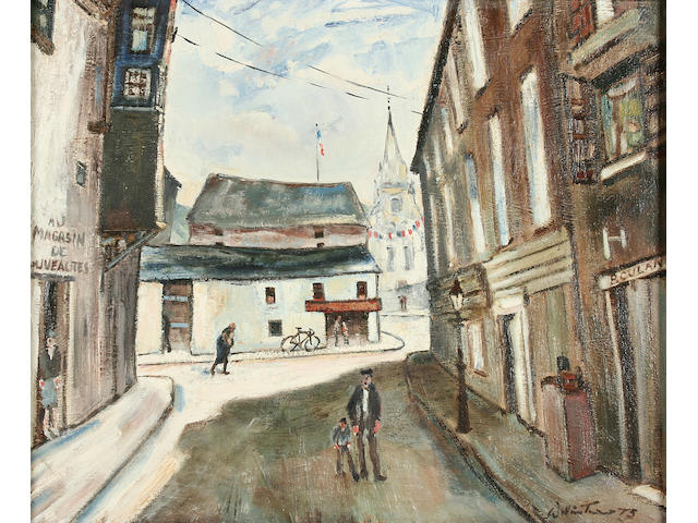 William Turner (b. 1920) "Cremieu La Rue, St. Romain",