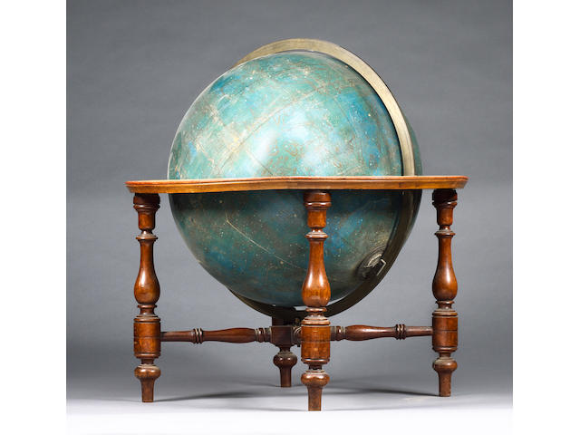 An 18-inch W & A K Johnston celestial globe, Scottish, published 1879,