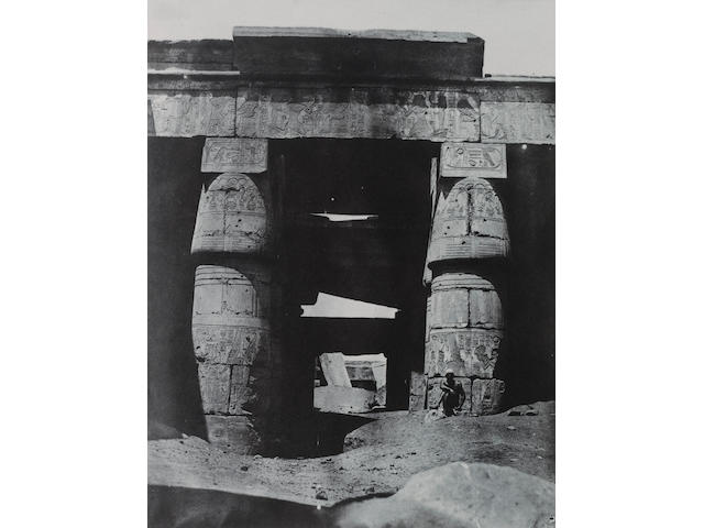 DU CAMP (MAXIME) '&#201;gypte, Nubie, Palestine et Syrie. Dessins photographiques recueillis pendant les
