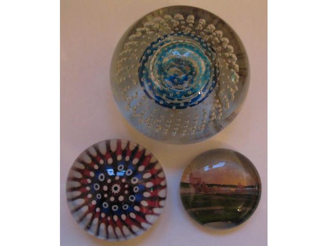 A large Dump paperweight,