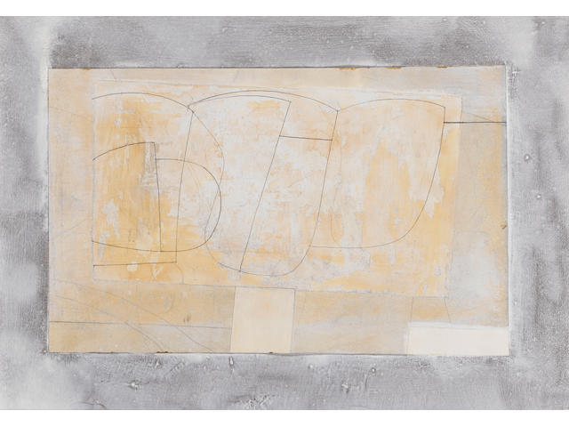 Ben Nicholson (1894-1982) Marble 28 x 38 cm. (11 x 15 in.)