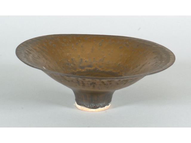 Dame Lucie Rie a flaring Bowl, circa 1980 Diameter 20cm (7 7/8in.)