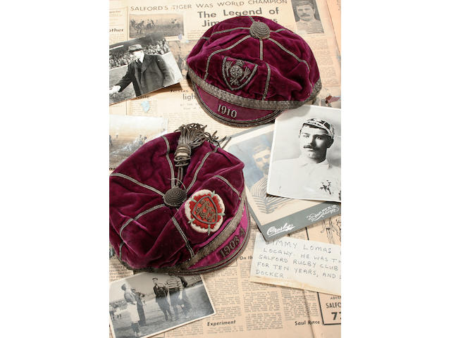 Jimmy Lomas Lions Cap, 1910