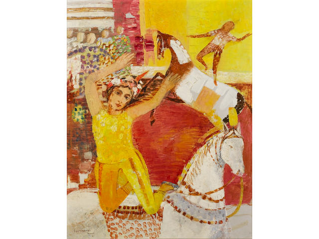 Sakti Burman (India, b. 1935) Circus