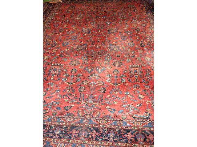 A Lilihan carpet West Persia, 361cm x 276cm