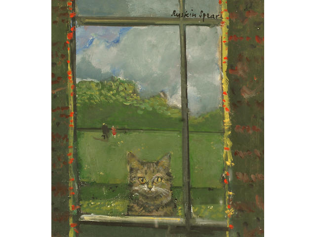 Ruskin Spear R.A. (British, 1911-1990) `Sammy - Looking through the Window`