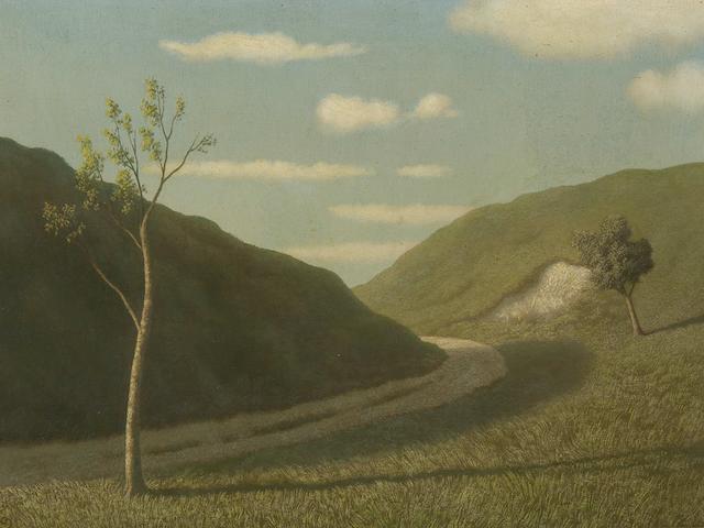 Algernon Newton (British, 1880-1968) "A Downland Road",