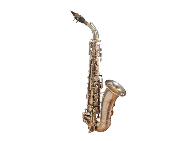An upturned Soprano " Model 22" Saxophone by Selmer, Paris 1924