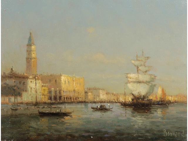Noel Georges Bouvard (French, 1912-1975) The Molo, Venice