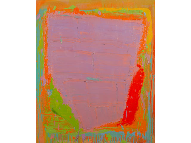 John Hoyland R.A. (British, born 1934) Untitled 101.5 x 122 cm. (40 x 48 in.)