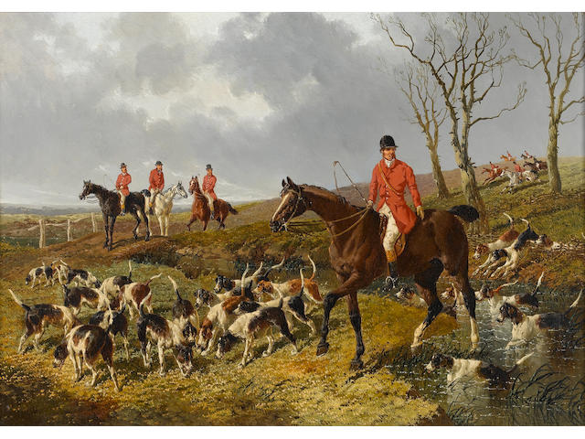 John Frederick Herring, Jnr. (British, 1815-1907) The hunt