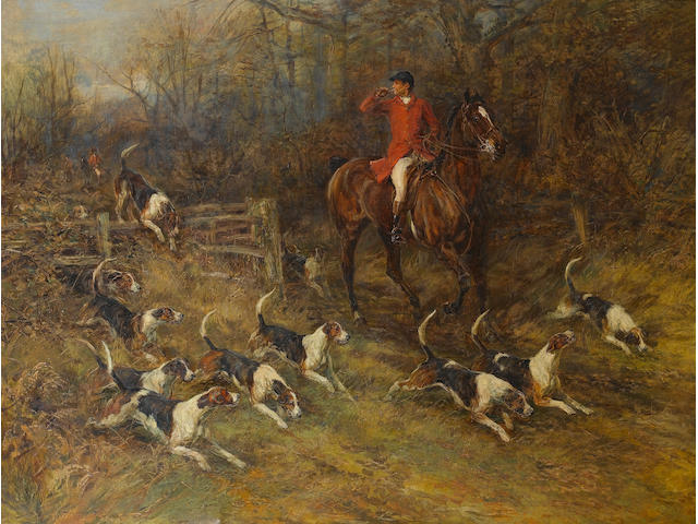 Heywood Hardy (British, 1843-1933) Gone Away