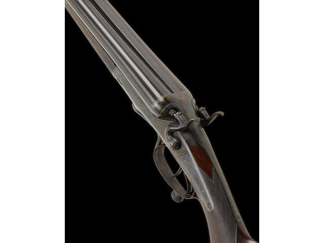 A fine .500/.450 (No.1 Black Powder Express) hammer rifle by E.J. Churchill, no. 204/3773