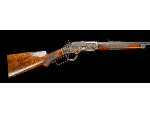 A fine Winchester .32-40 'Model 1873' 'Semi-Deluxe' underlever rifle` no. 236706