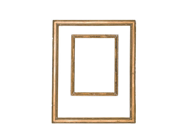 An Italian 17th Century gilded moulding frame