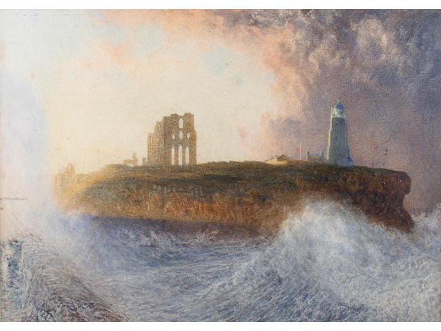 Alfred William Hunt (British, 1830-1896) "Tynemouth",