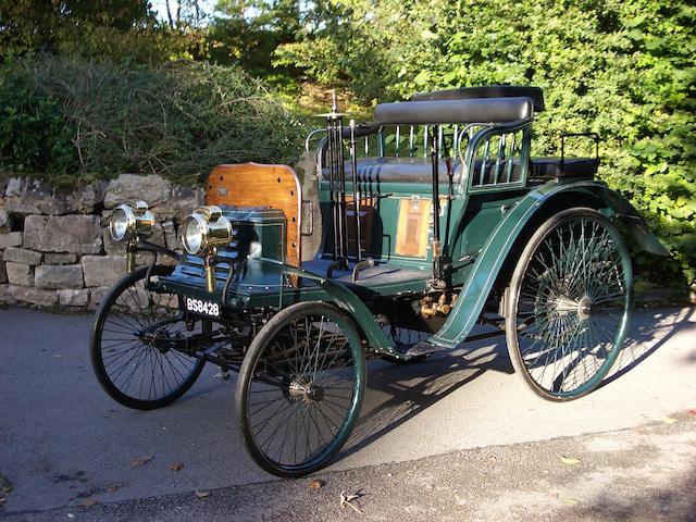 1900 Benz Ideal 3 1/2hp Dos-&#224;-Dos Spindle-back Four-seater  Chassis no. 2267A Engine no. 2595