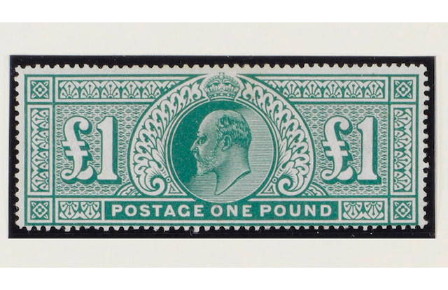 1902-13 K.E.VII: A selection with 1902-10 De La Rue  &#189;d. to &#163;1 mint (some gum disturbance), &#189;d. to &#163;1 used, also Harrison perf. 15 x 14 &#189;d. to 4d. mint and used, mixed condition.