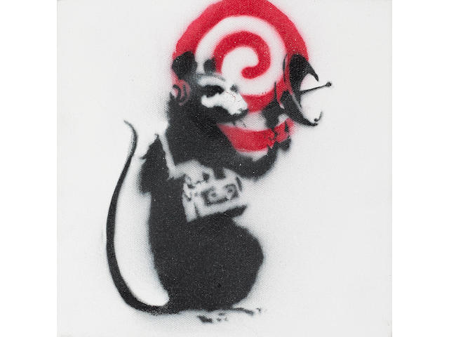 Banksy (British, born 1975) 'Radar Rat', 2002