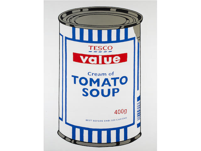 Banksy (British, born 1975) 'Tesco Value Tomato Soup', 2004