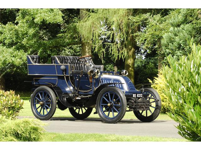 1903 Malicet et Blin 8hp Four-Seater Rear-Entrance Tonneau  Chassis no. 6 Engine no. 13379