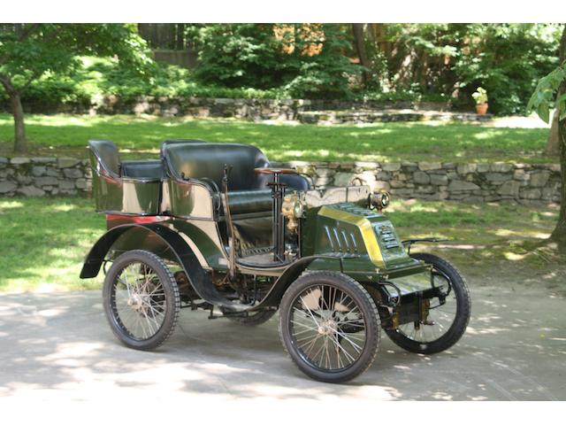 1901 Hurtu 4&#189; hp Rear-Entrance Tonneau  Chassis no. 2051 on plate 2053 on chassis Engine no. 5388