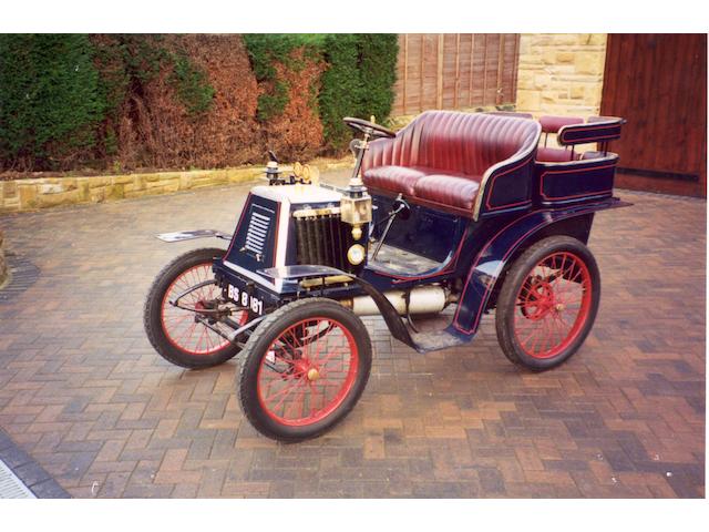 1901 Renault 4&#189;hp Type D Series A Rear-Entrance Tonneau  Chassis no. 24 Engine no. 5244/3278