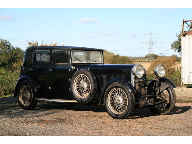 1931 Lagonda 3-Litre Low Chassis Saloon  Chassis no. Z9861 Engine no. 1609