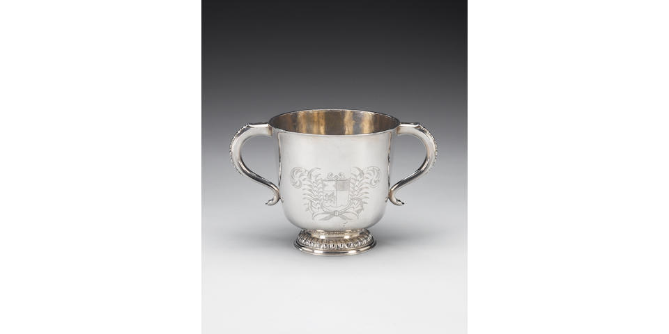 A William III Irish silver two-handled cup, by Thomas Bolton, Dublin 1694,
