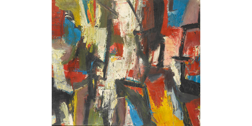 David Chapin (American, born 1919) 'Storm', 1958