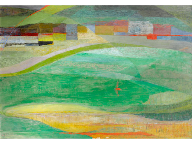 Maud Frances Eyston Sumner (South African, 1902-1985) The sea of Galilee
