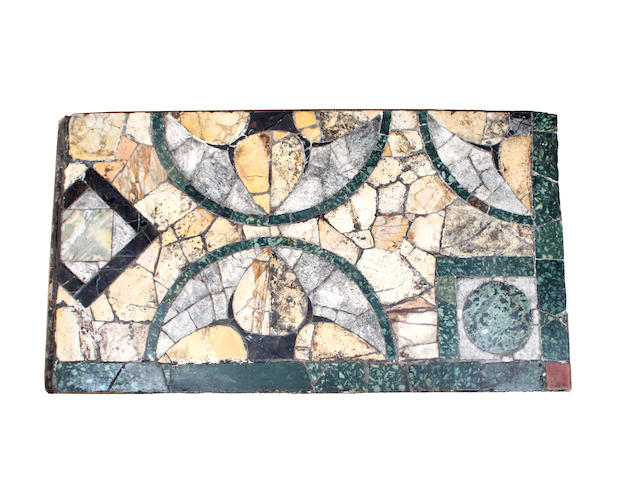 Two similar mosaic panels
