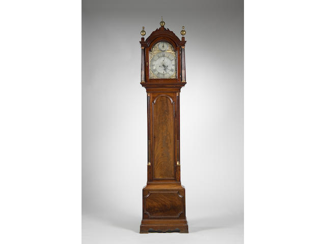 A George III mahogany longcase clock James Wild, London