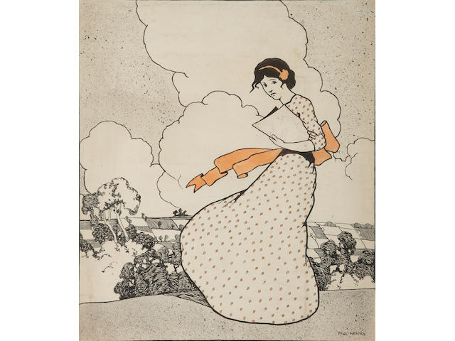 Paul Henry R.H.A. (Irish, 1876-1958) Summer Breeze